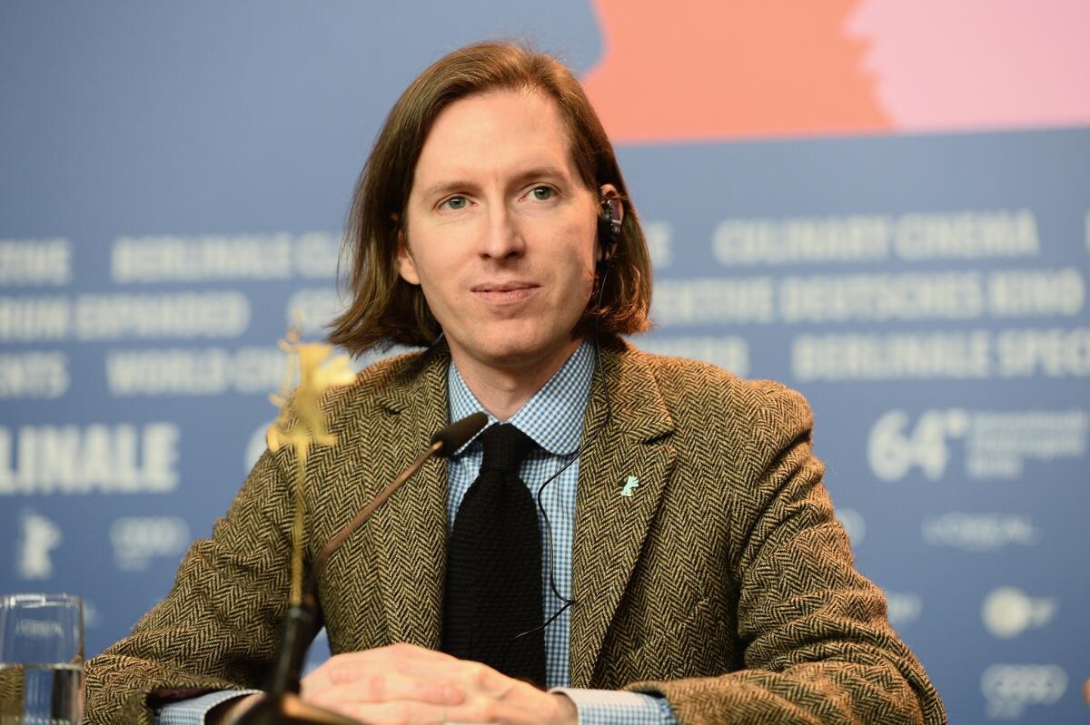 Wes Anderson discusses his latest film, "The Grand Budapest Hotel," at the 64th Berlinale International Film Festival.