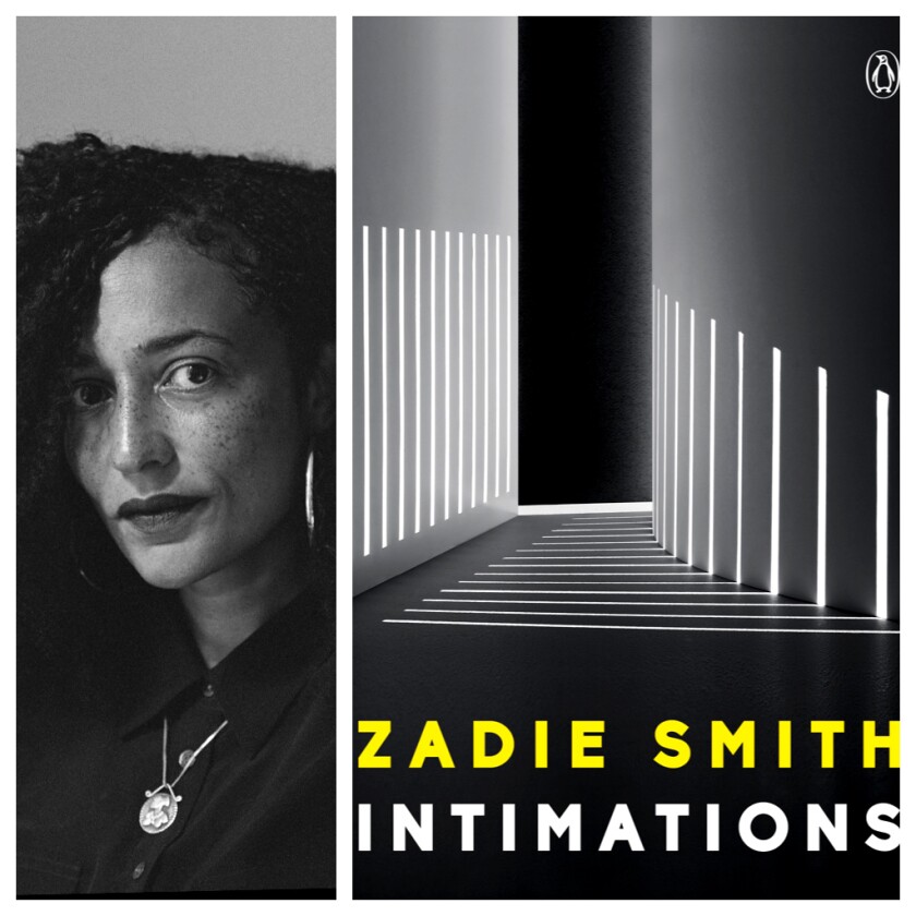 Zadie Smith's essay collection "Intimations" covers COVID-19 - Los ...