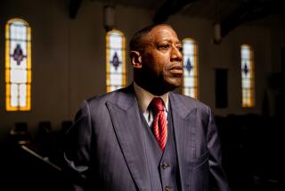 Rev. Harvey L. Vaughn III, senior pastor of Bethel AME San Diego, poses for a portrait at the church on May 1, 2019 in San Diego, California.
