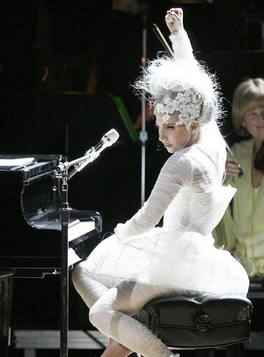 Lady Gaga at Carnegie Hall in New York