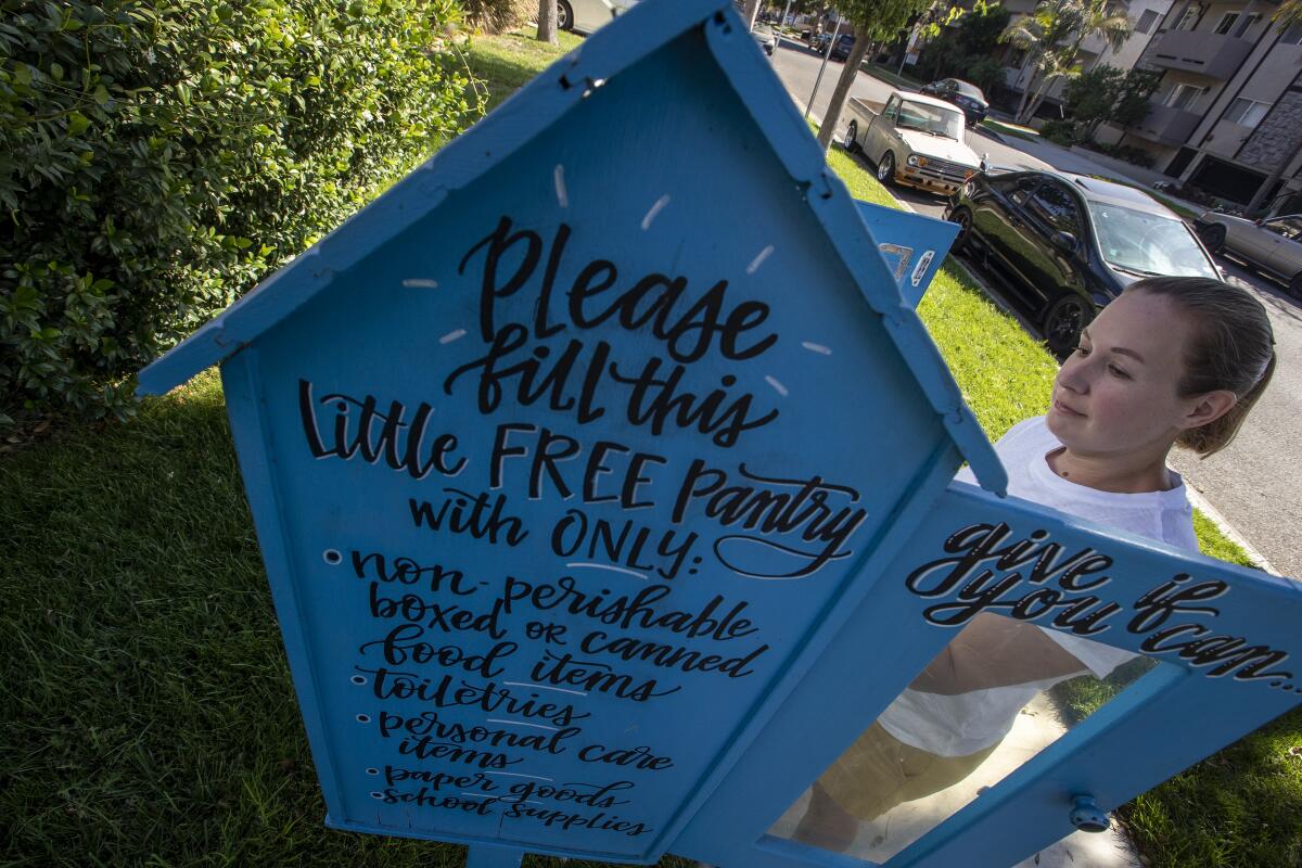 Little Free Pantry in Burbank