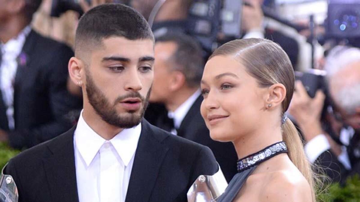 Zayn Malik and Gigi Hadid attend the 2016 Met Gala