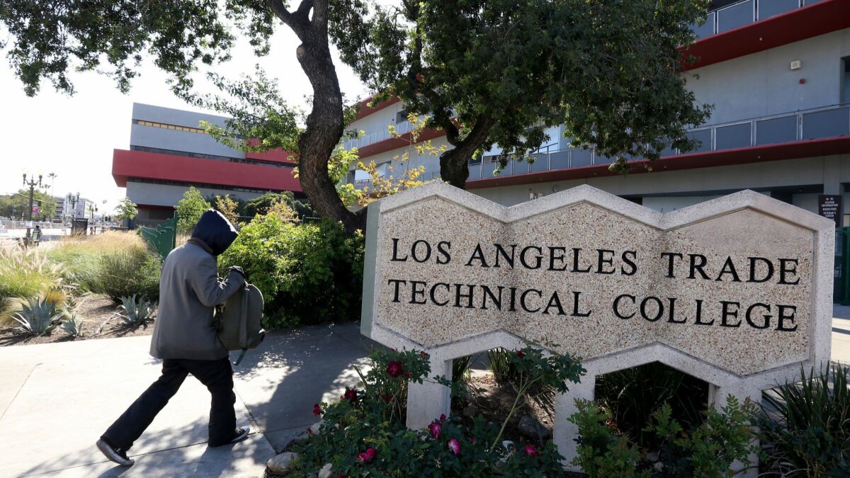 Los Angeles Trade Technical College is one of 19 regional community colleges that will offer a cloud computing certificate as part of a partnership with Amazon Web Services.