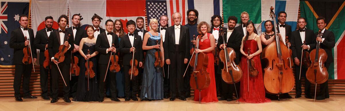 The acclaimed iPalpiti Orchestra performs at the Conrad Prebys Performing Arts Center in La Jolla on July 18.