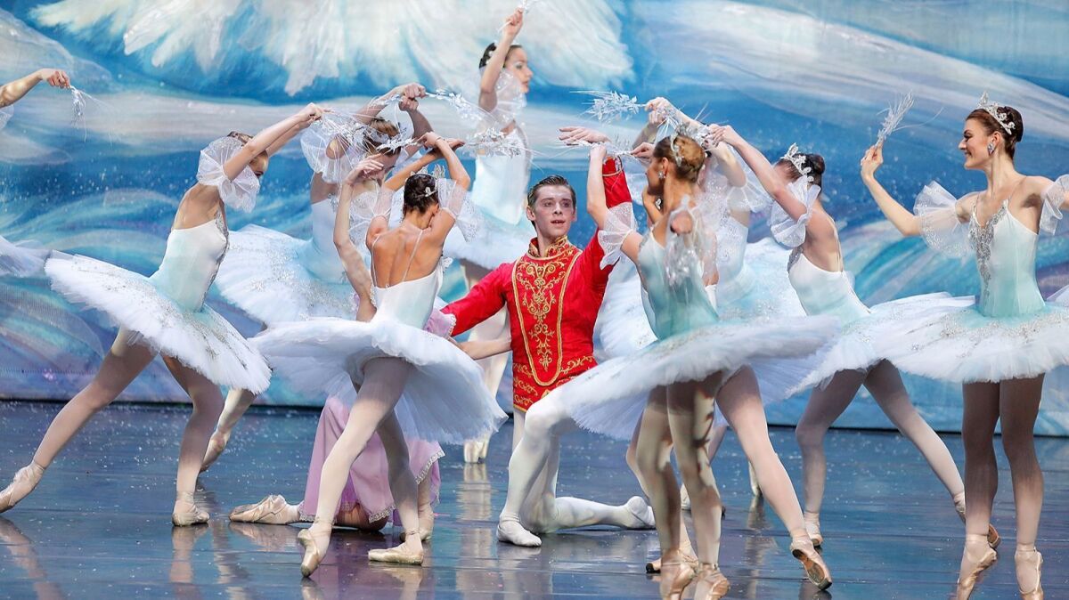 Moscow Ballet brings its annual touring production "Great Russian Nutcracker" back to the Wiltern Theatre this week.