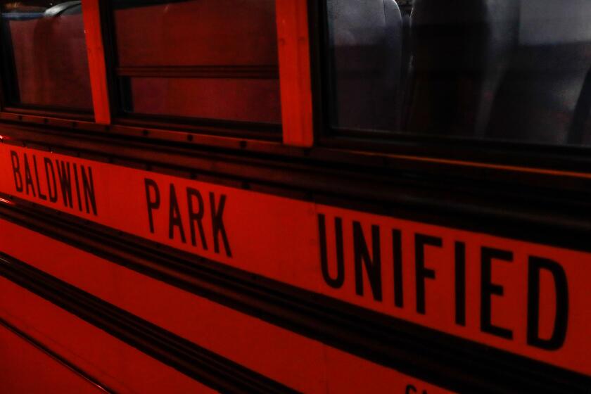 discrimination college essay Cerritos, CA, Thursday, April 16, 2021 - A general view of the side of a bus for Baldwin Park Unified School. (Robert Gauthier/Los Angeles Times)