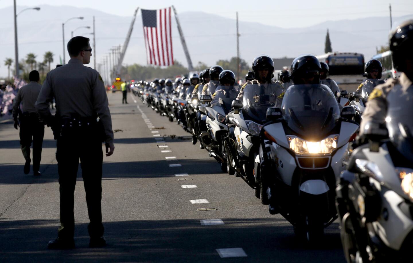 Funeral for L.A. County Sheriff's Sgt. Steve Owen