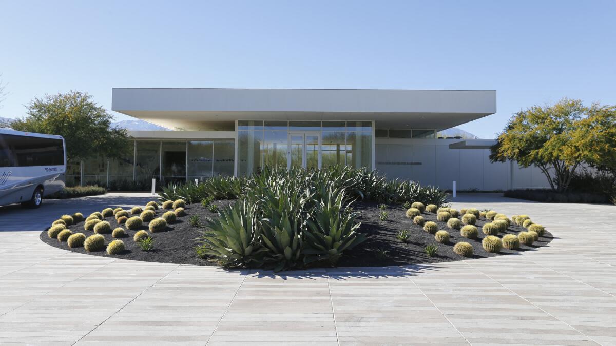 Tickets go on sale Wednesday for the Modernism Week Fall Preview held Oct. 18-21 in Palm Springs. The design festival features more than 50 events including home tours, guided tours of Sunnylands, pictured above, bus tours and lectures.
