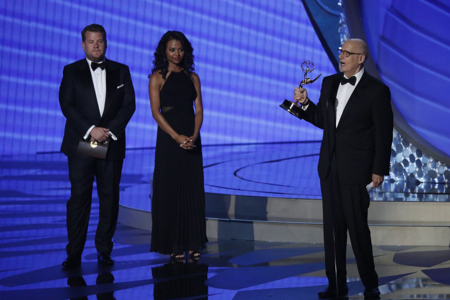 Jeffrey Tambor accepts the Emmy for Lead Actor in a Comedy Series for his role in "Transparent."