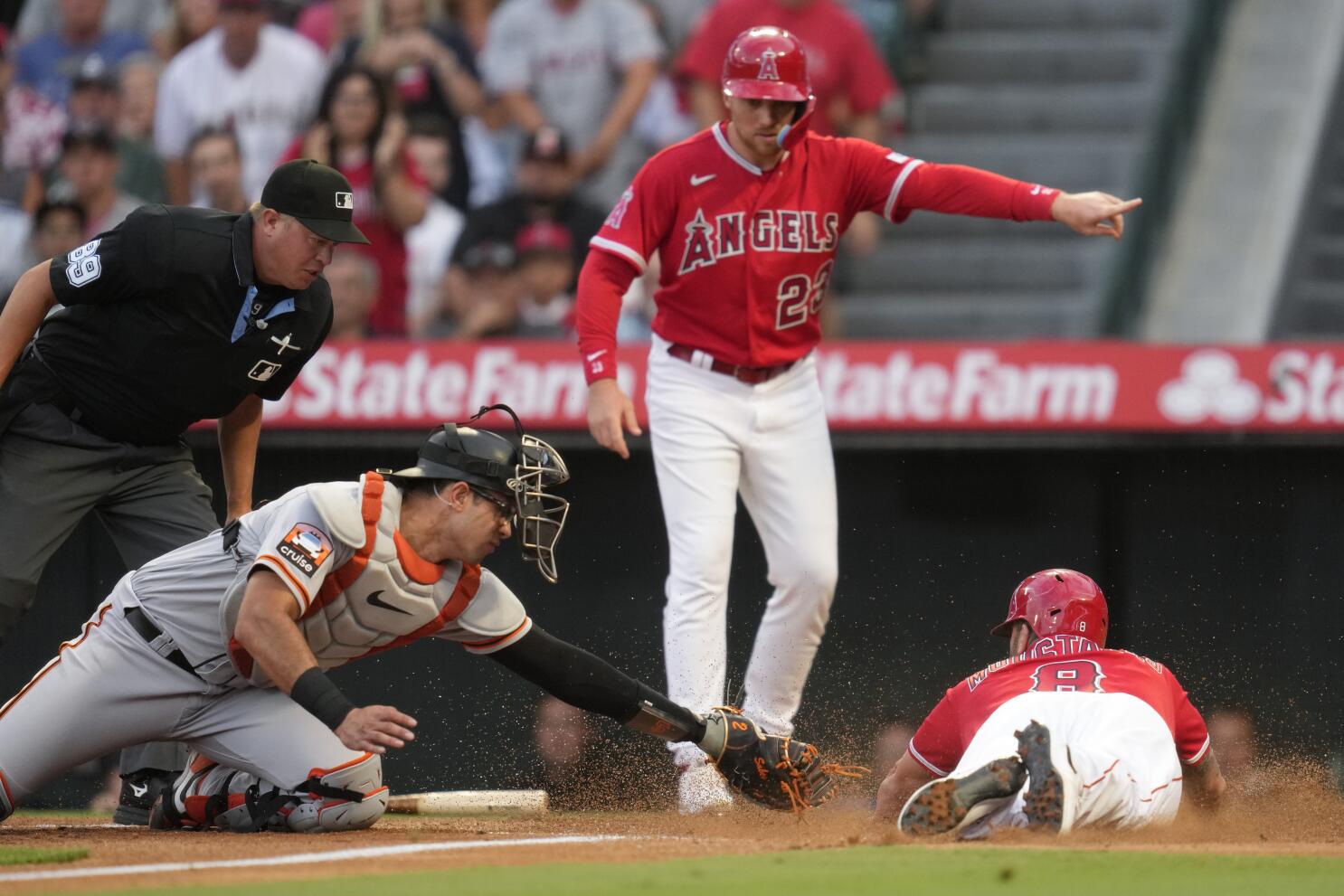 Drury has 3 hits, Giolito wins first home start as Angels beat