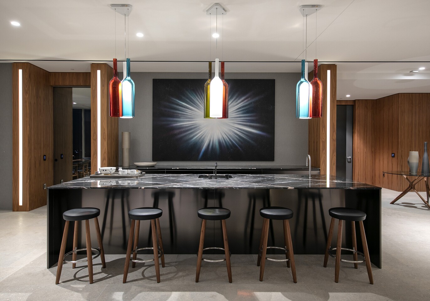The Weeknd's penthouse at the Beverly West