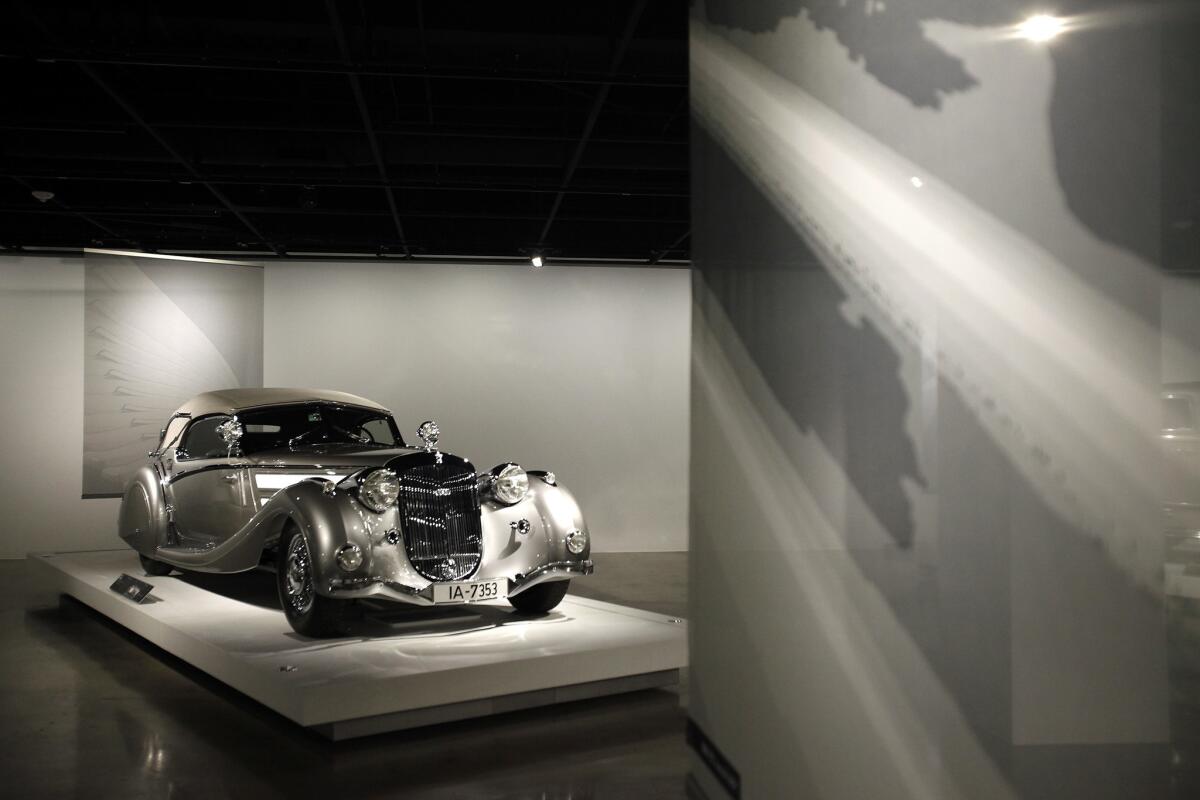 The Petersen Automotive Museum showed this 1937 Horch 857 Sport Cabriolet at its late 2015 grand reopening.