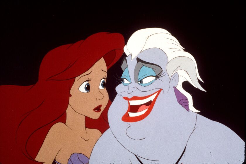 Ursula with Ariel 