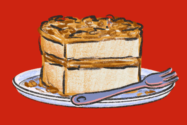 Brown butter cinnamon crumb cake