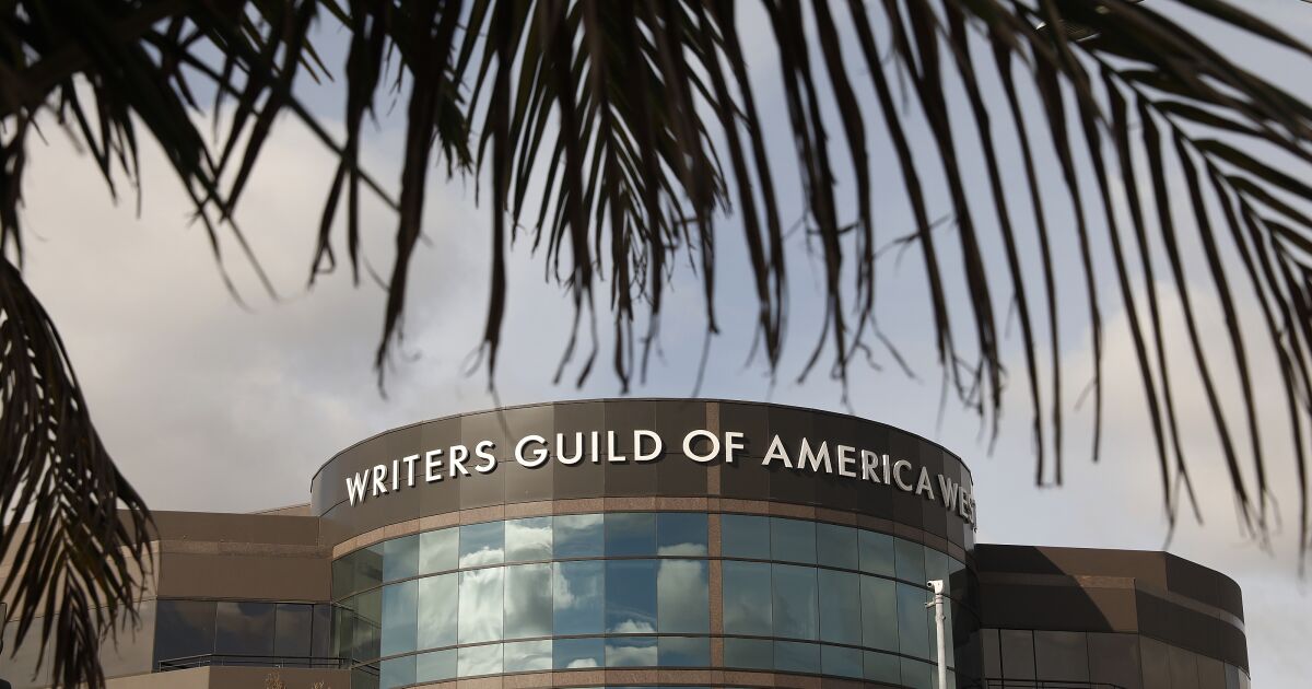 Median writer pay has fallen in last decade, WGA report says