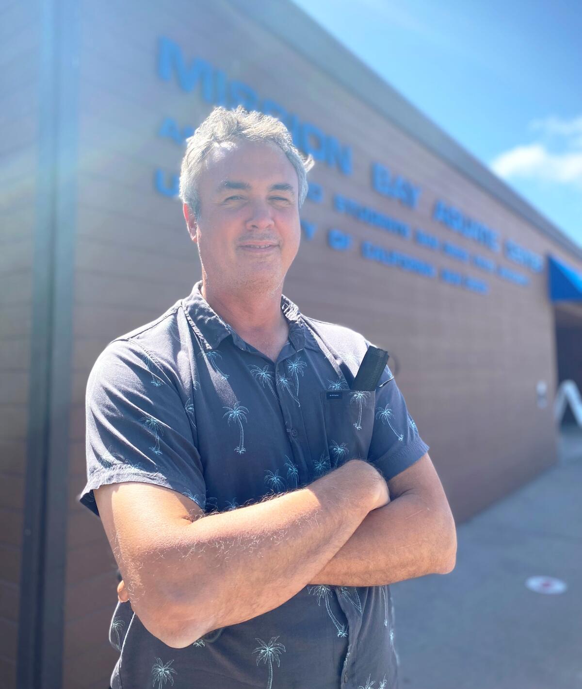 Kevin Waldick, assistant director of the Mission Bay Aquatic Center.