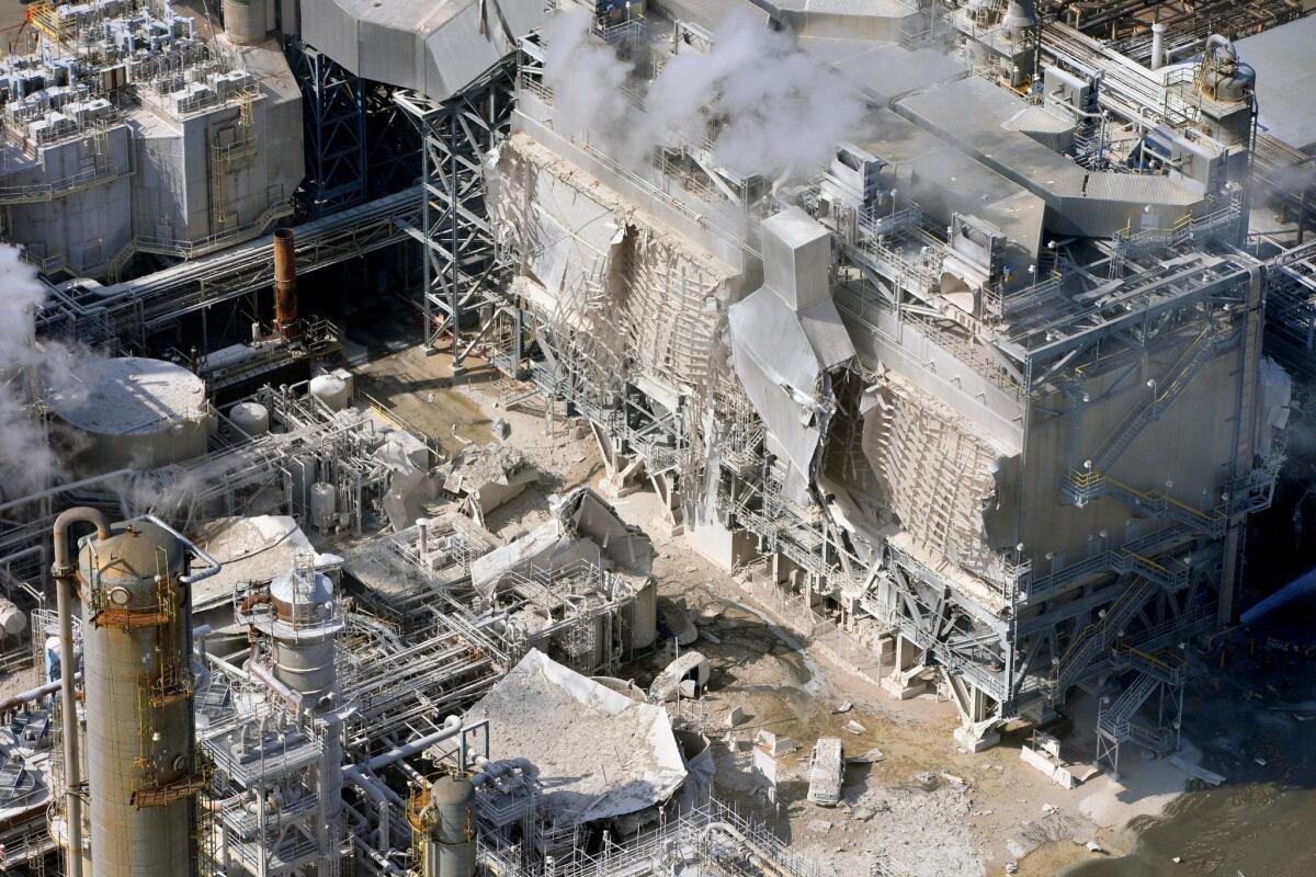 An explosion in February crippled Exxon Mobil’s refinery in Torrance.