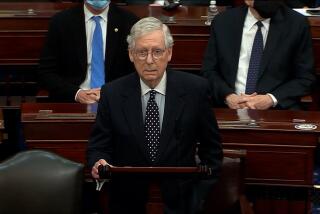 Mitch McConnell speaking to Congress