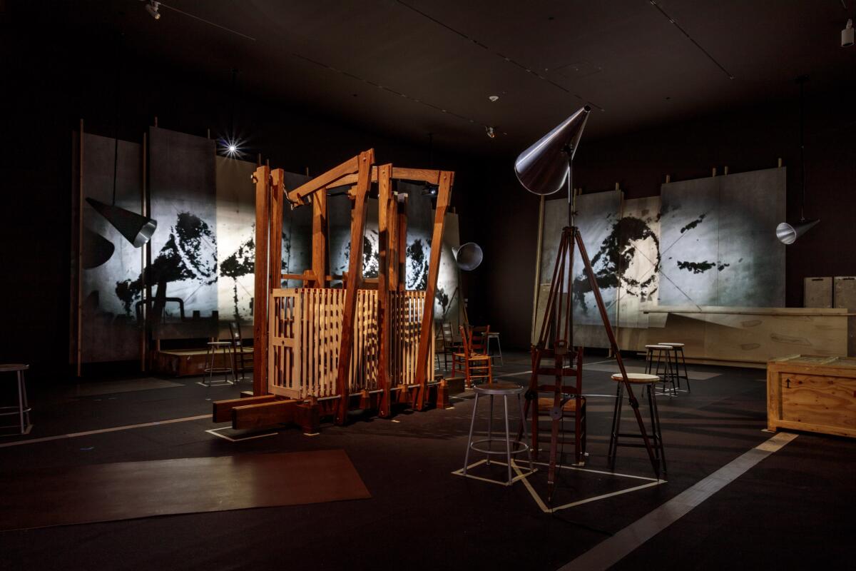 William Kentridge, "The Refusal of Time," 2012, mixed media five-channel video installation