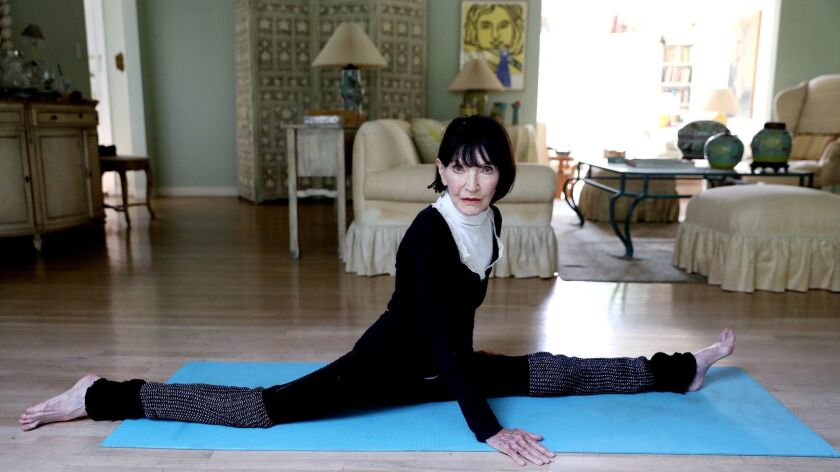Phyllis Sues is a 95-year-old former dancer who stays fit with stretches, yoga, tango and more.