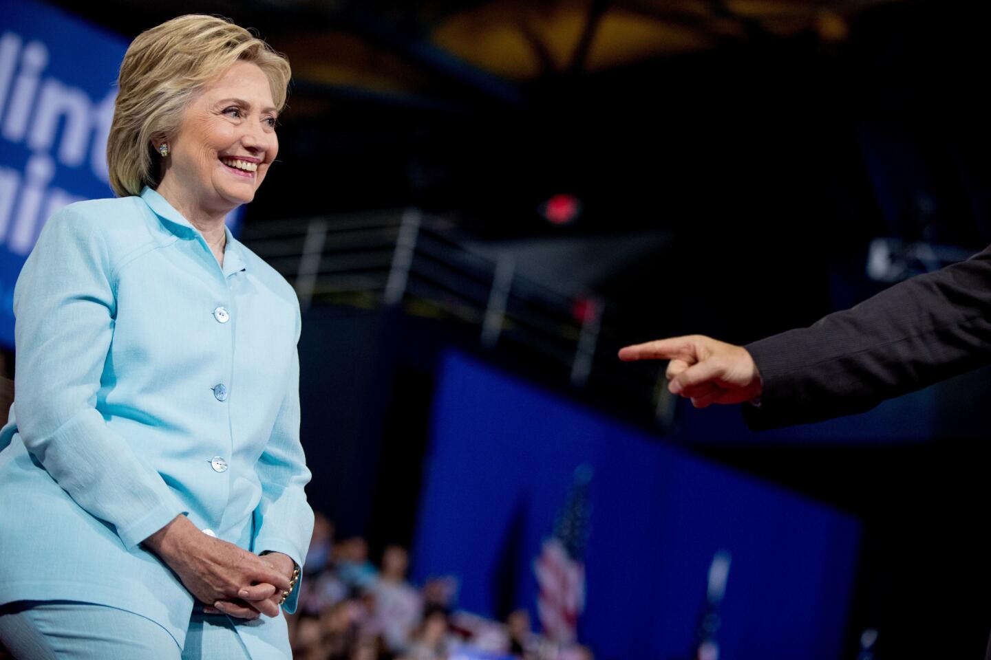 Clinton/Kaine ticket debuts in Florida