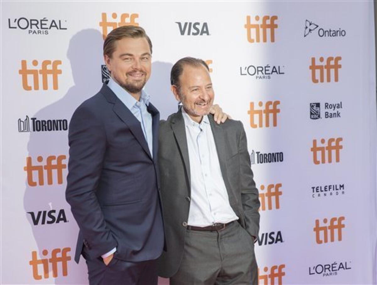 Leonardo DiCaprio estrenó el viernes su documental sobre el cambio climático "Before the Flood" en el Festival Internacional de Cine de Toronto y afirmó que esa cinta busca "dar voz a la comunidad científica".