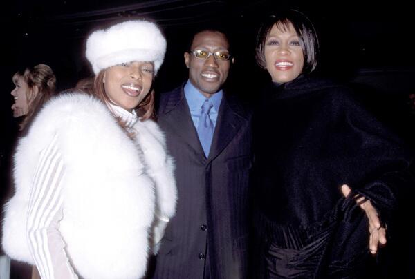 Mary J. Blige, Wesley Snipes & Whitney Houston