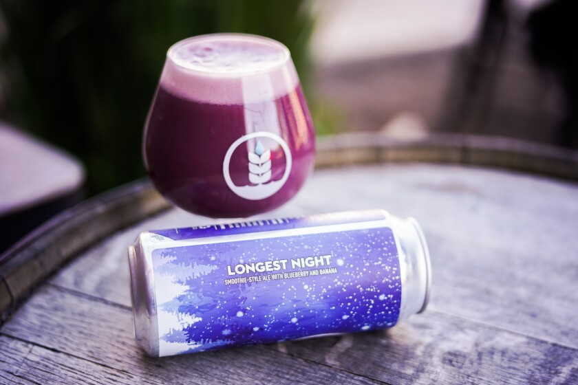 Longest Night, a smoothie-style ale from Pure Project