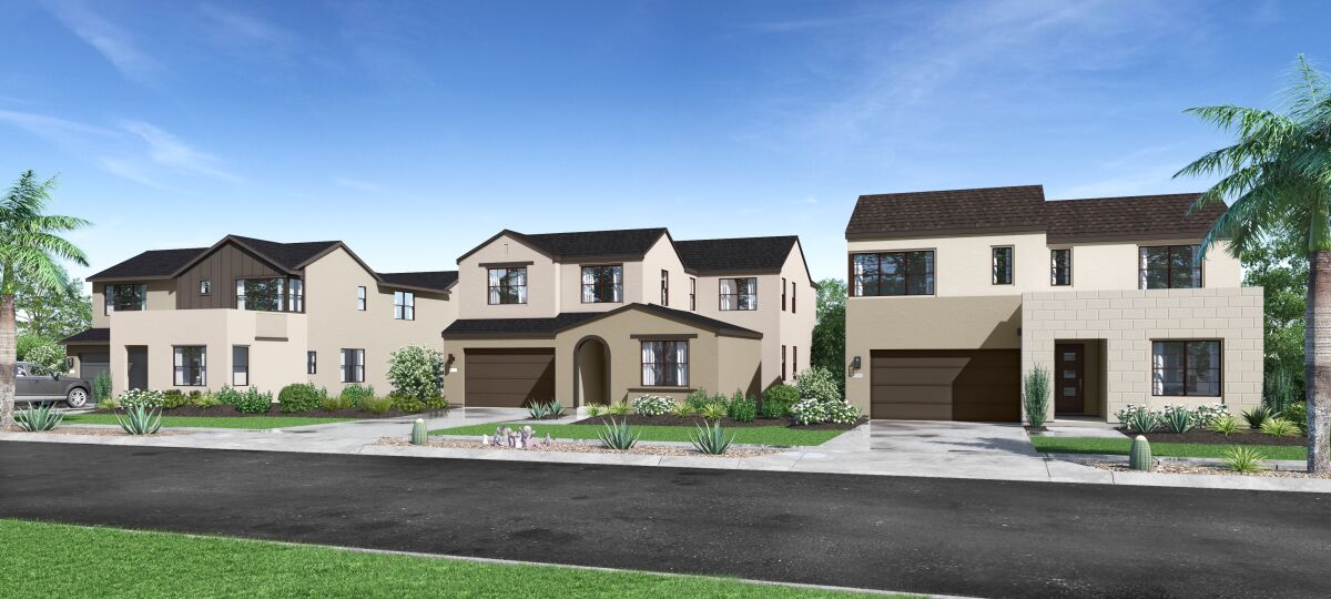 Sendero Collection offers homes with up to six bedrooms, 5½ bathrooms and three-bay tandem garages.