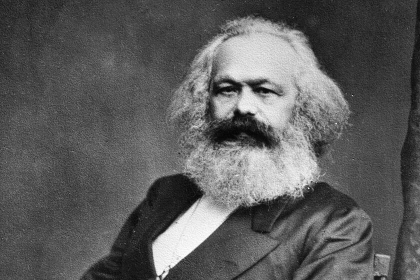 Karl Marx (1818-1883), philosopher and German politician.