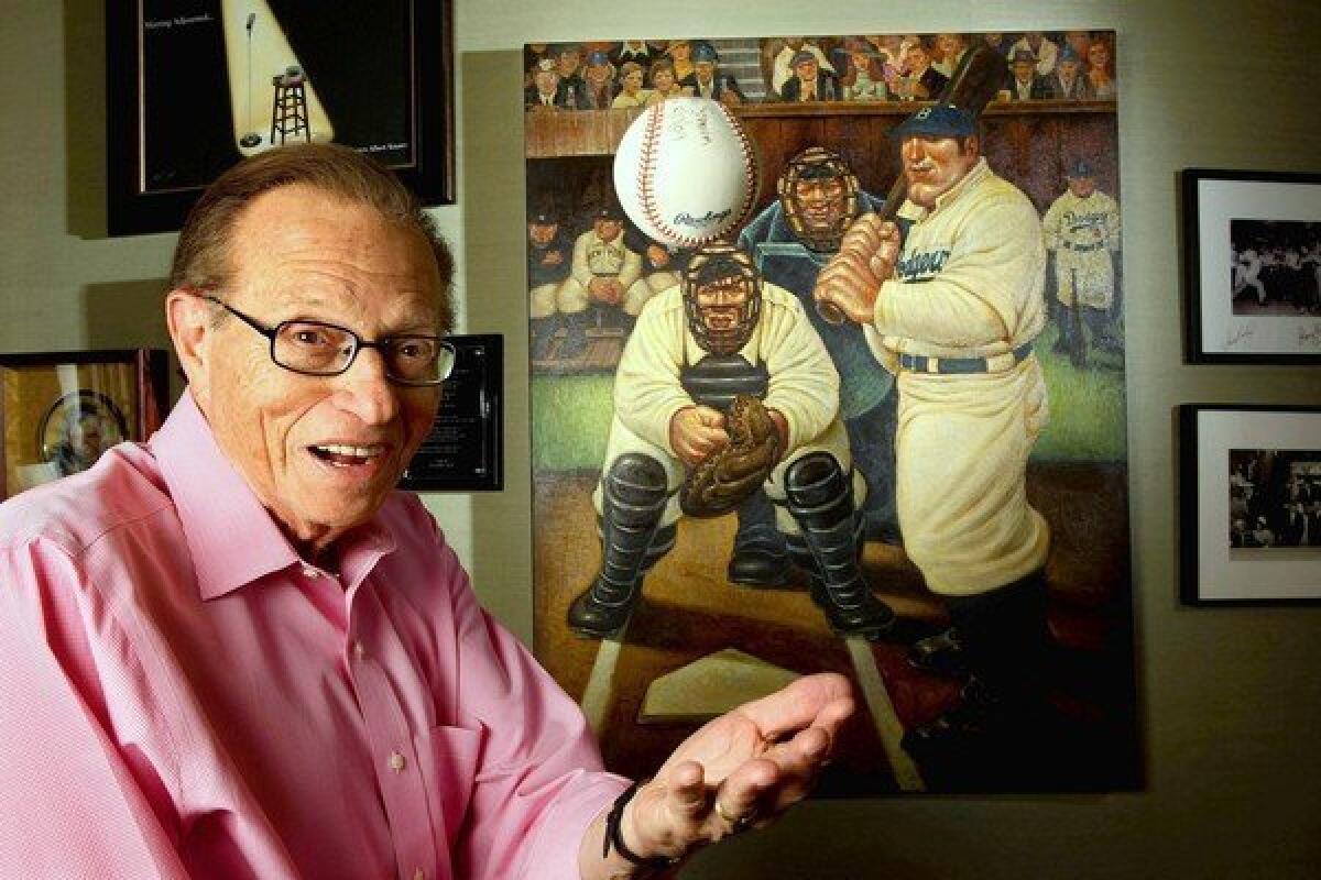 Larry King has a new talk show, "Larry King Now," on Hulu.