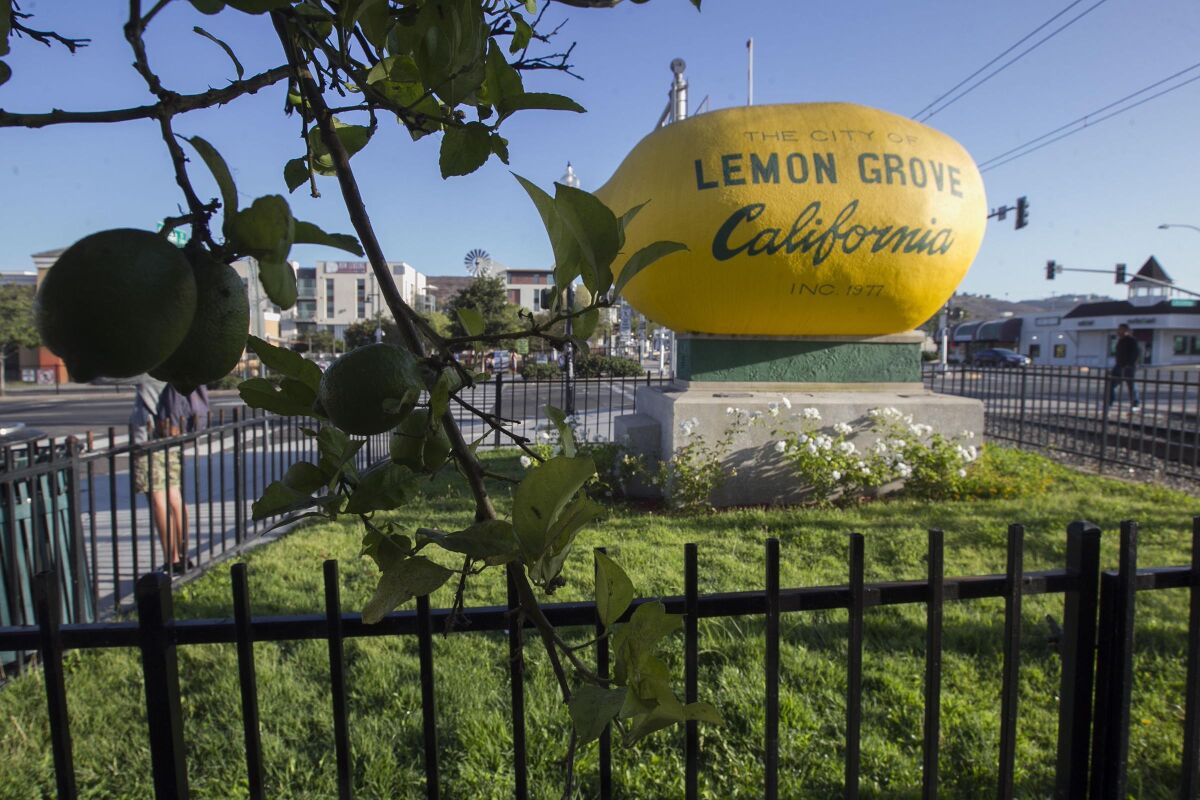Lemon Grove was incorporated in 1977.