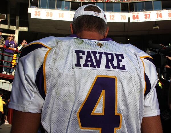 Pictures: Brett Favre through the years - Los Angeles Times