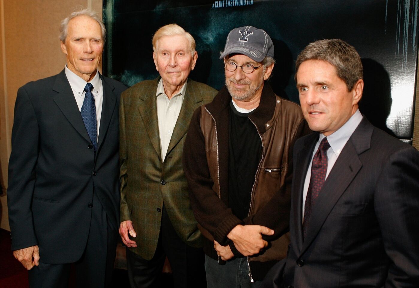 Clint Eastwood, Sumner Redstone, Steven Spielberg and Brad Grey