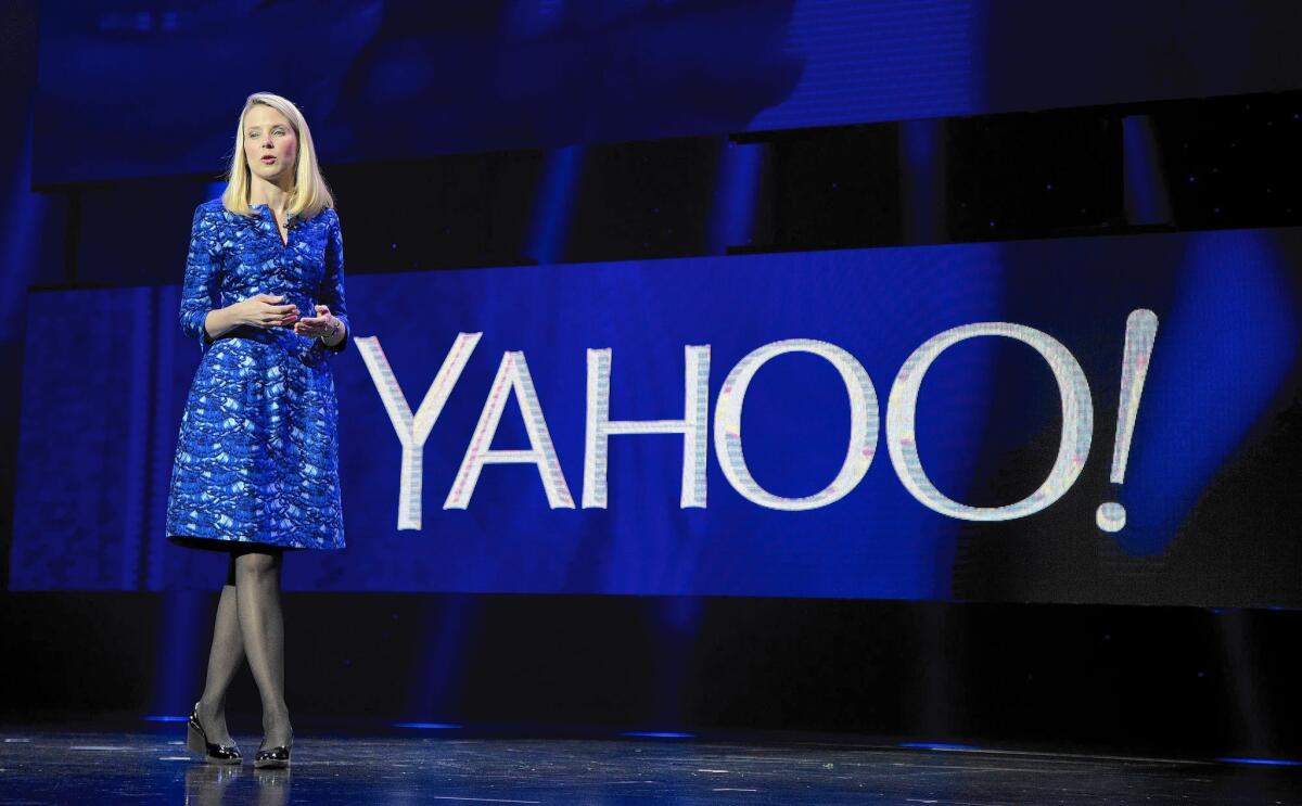 Yahoo CEO Marissa Mayer's emphasis on designing sleeker applications for smartphones and tablets may be starting to pay off.