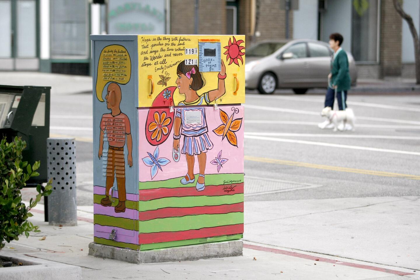 Photo Gallery: Utility box murals pop up in Glendale