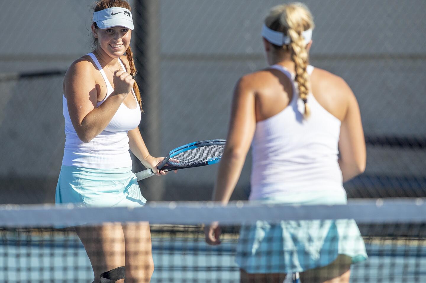 Photo gallery: Corona del Mar vs. Palos Verdes in girls’ tennis