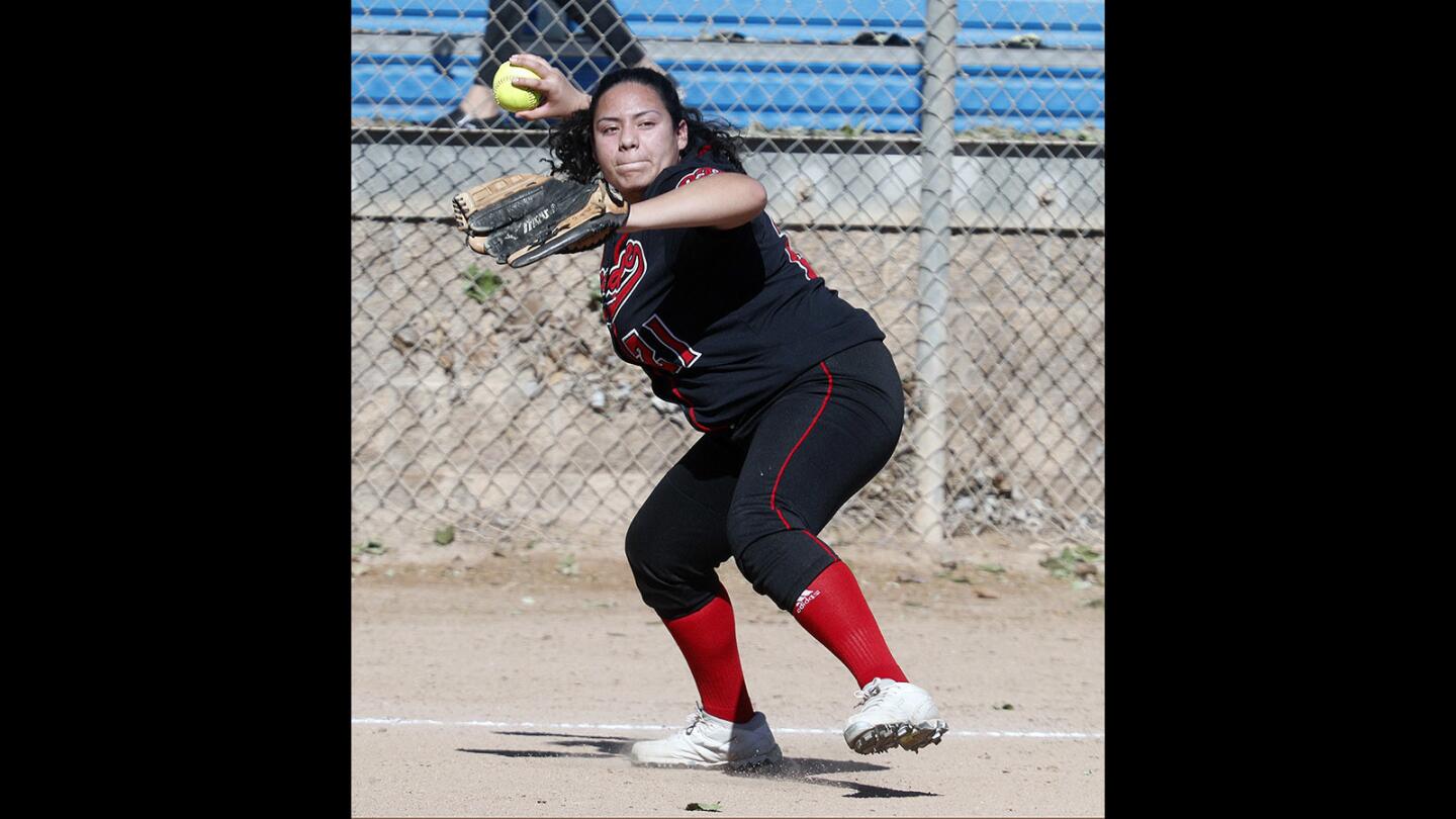 Photo Gallery: Burroughs vs. Glendale in Pacific League softball