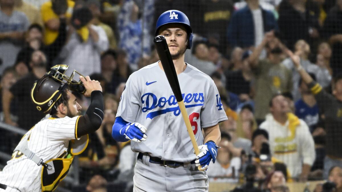 Dodgers' hitting woes continue in NLDS Game 3 loss to the Padres - Los  Angeles Times