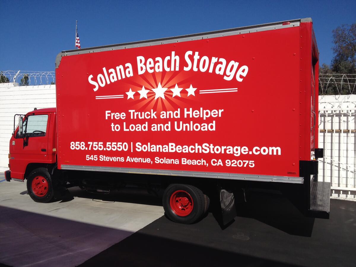 5 Star Storage has two area locations: Solana Beach Storage, 545 Stevens Ave., Solana Beach, (858) 755-5550. Morena Storage, 908 Sherman St., San Diego, (619) 299-4444. Visit www.5starstorage.com and the self-storage facilities are currently offering a special deal of 50 percent off one month or 50 percent off two months, depending on the storage-room size.