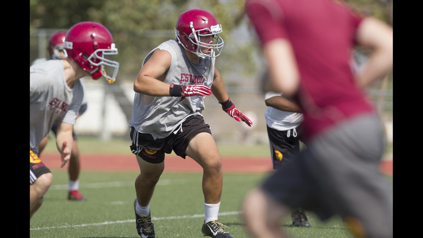 Photo Gallery: Estancia High football practice