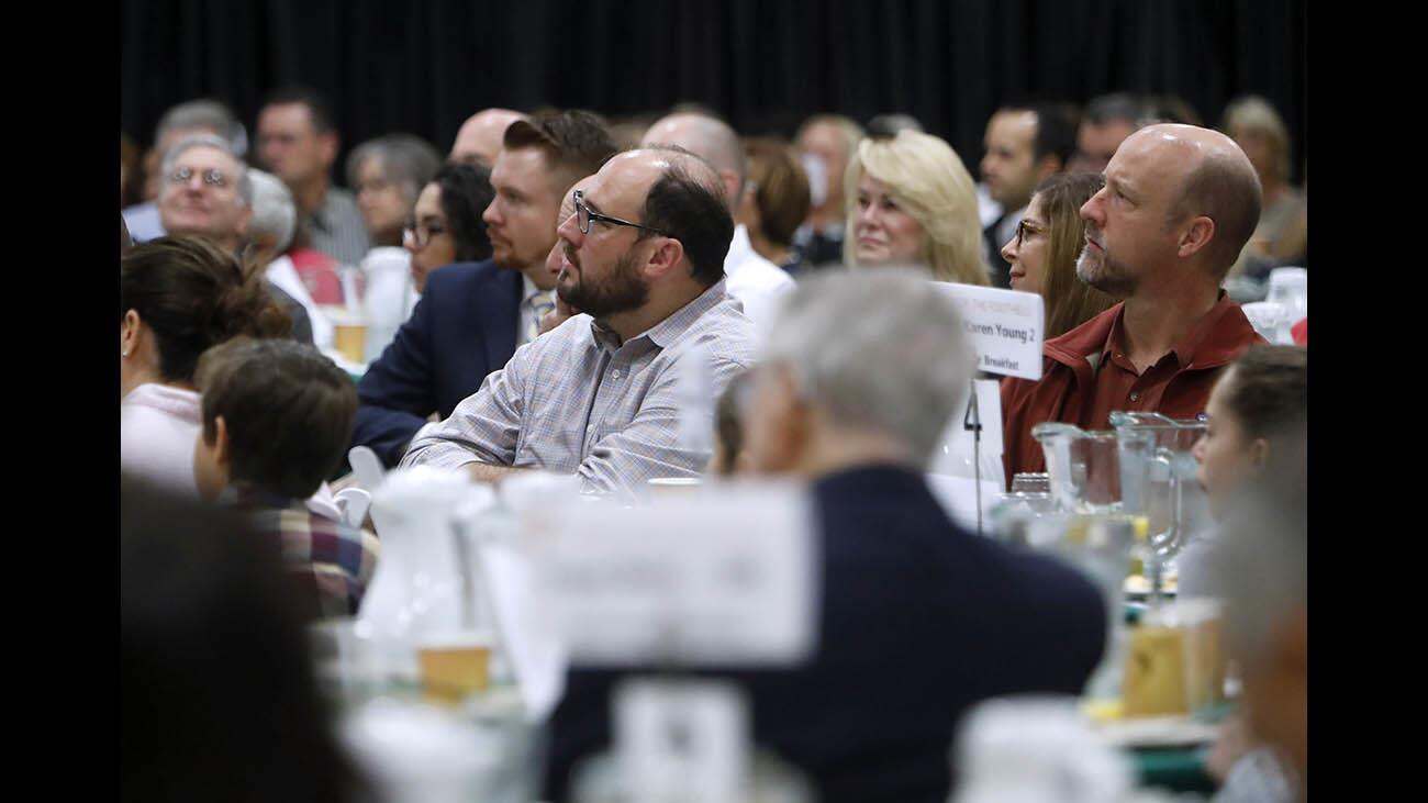 Photo Gallery: Actor, producer and author Courtney B. Vance gives inspirational speech at annual YMCA of the Foothills prayer breakfast