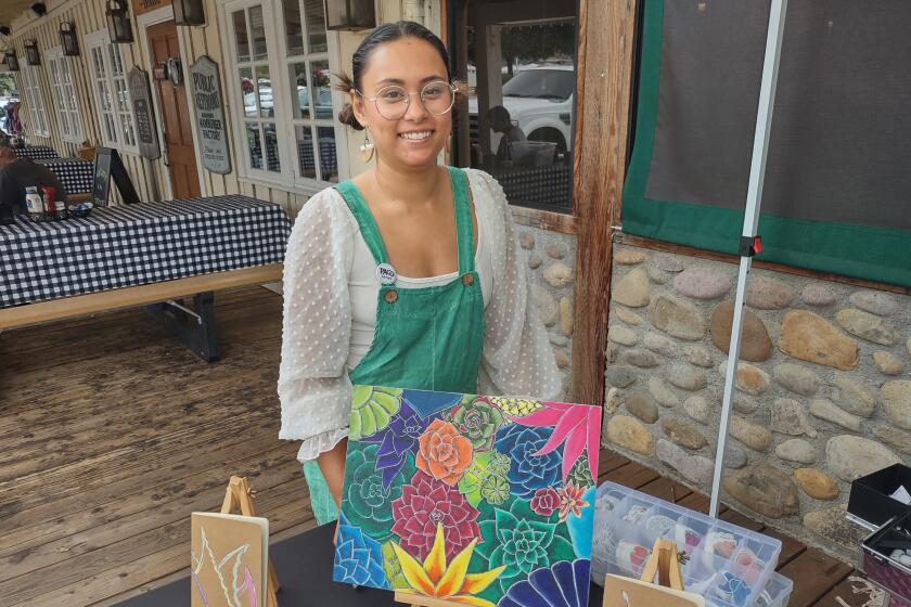Ramona resident Jessica Johnson is an illustrator who serves as president of the Poway Arts & Crafts Guild.