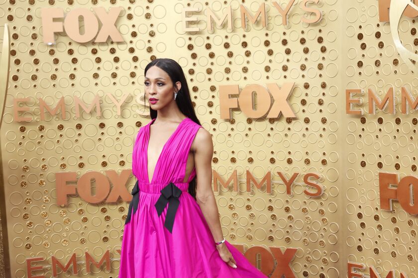 LOS ANGELES, CA., September 22, 2019:Ê Mj Rodriguez arriving at the 71st Primetime Emmy Awards at the Microsoft TheaterÊin Los Angeles, CA. (Jay L. Clendenin / Los Angeles Times)