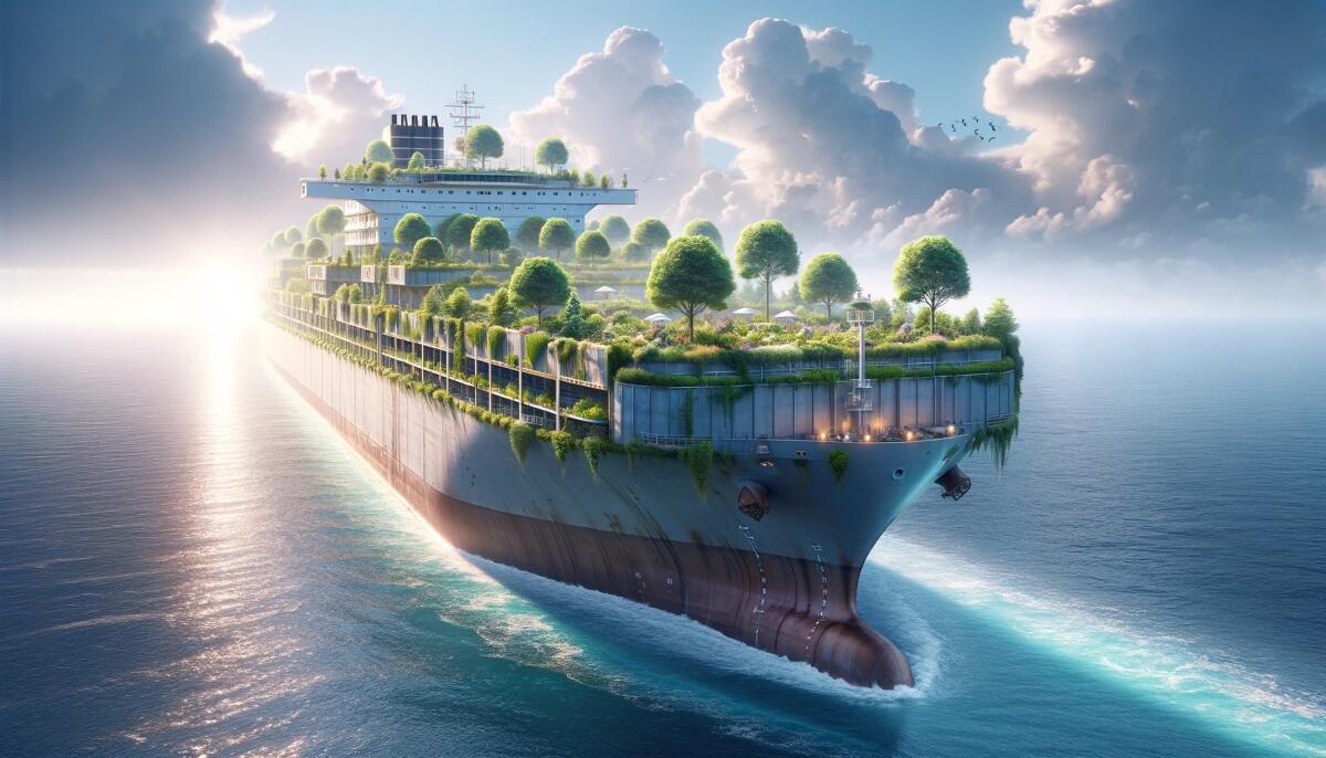 A vision for green shipping — literally.