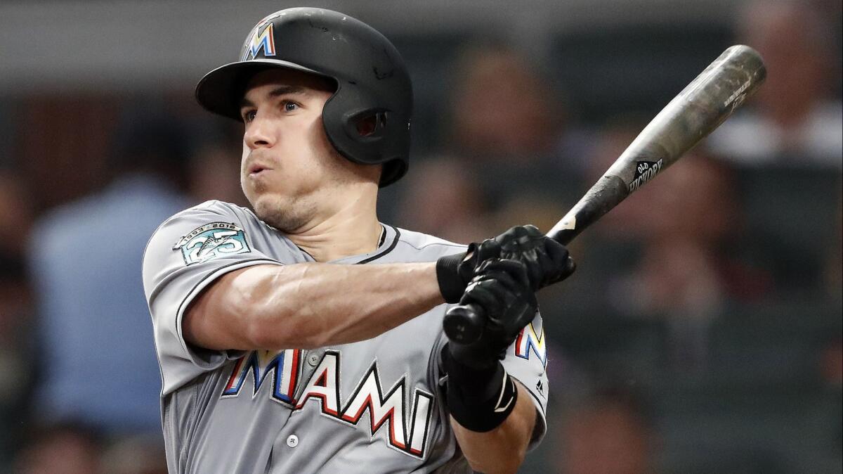 Miami's J.T. Realmuto is going to Philadelphia.