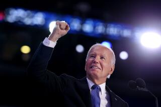 President Joe Biden speaks during the 2024 Democratic National Convention.