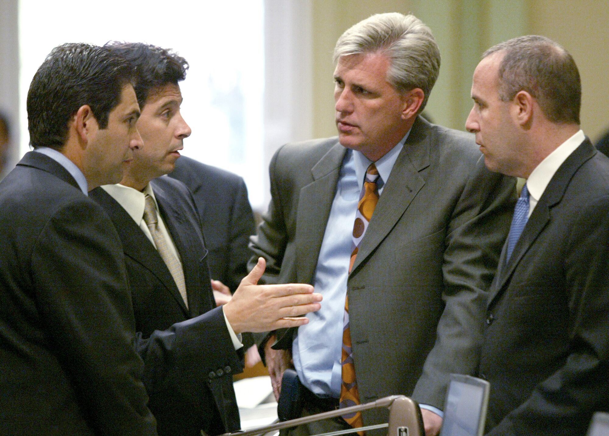 California State Assembly members meet in 2004.