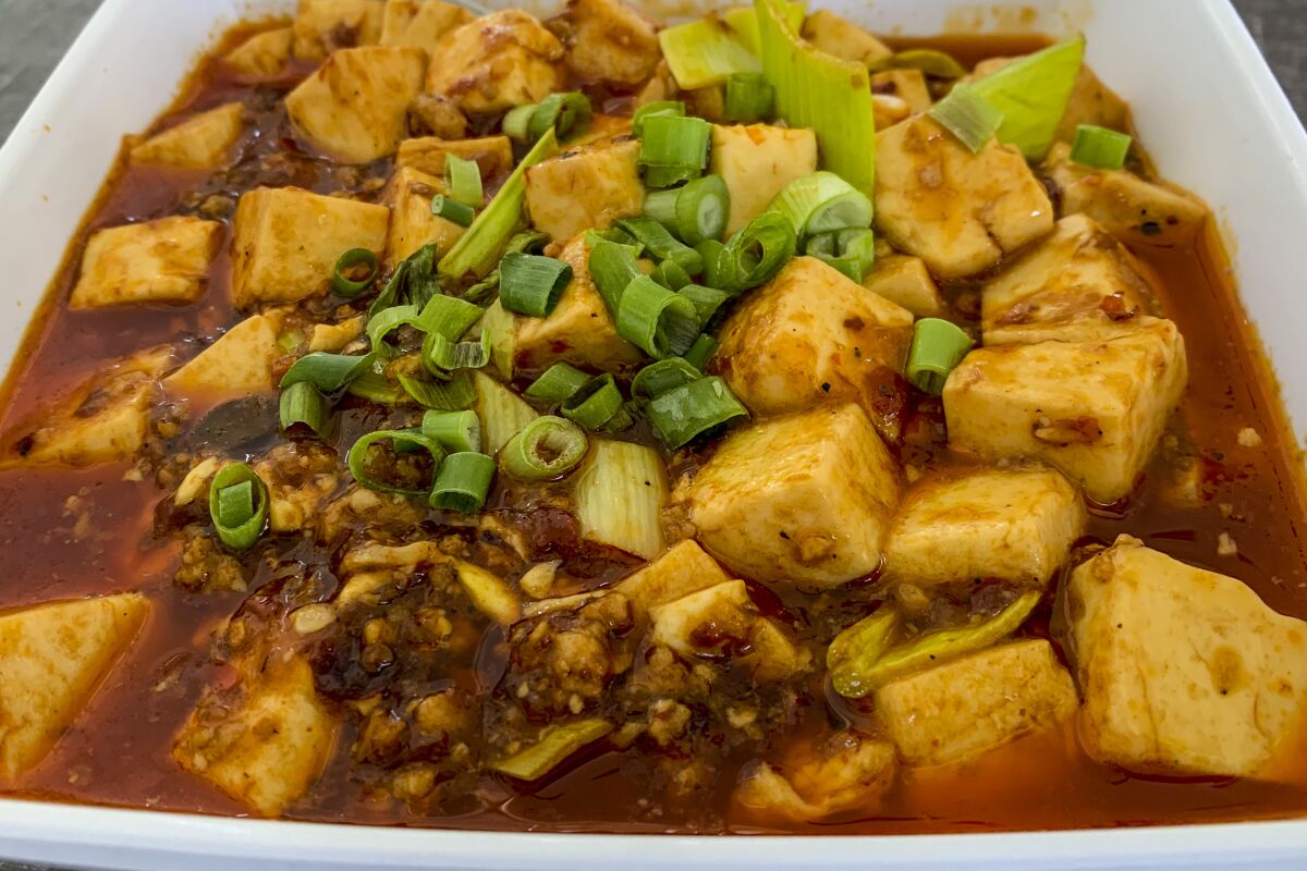 Mapo tofu from Spicy Chinese Restaurant