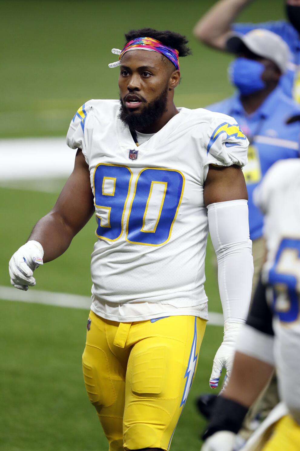 Jessie Lemonier dead aged 25: Former Detroit Lions and LA Chargers  defensive end passes away